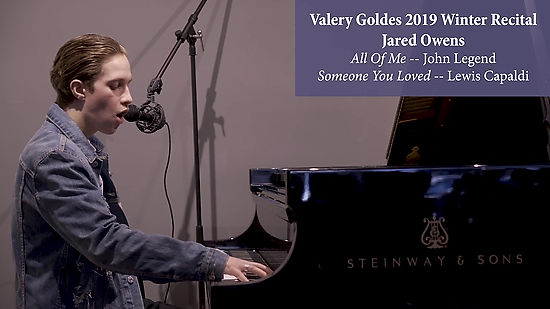 Jared Owens - Valery Goldes 2019 Winter Recital
